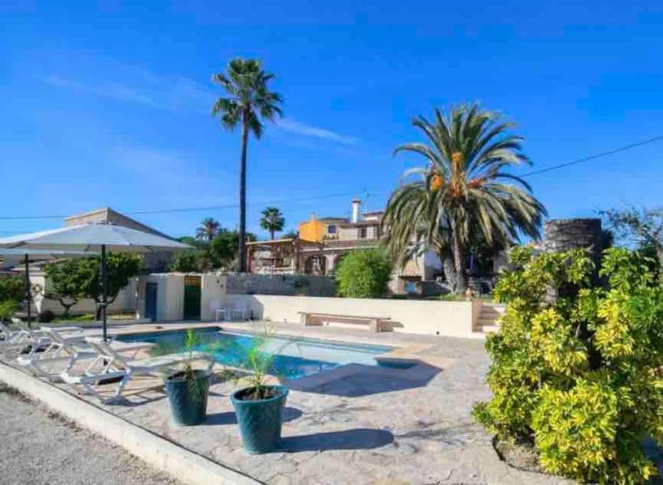 Lovely Appartment 'Solana' With Big Garden, Nice Pool Teulada Exterior foto